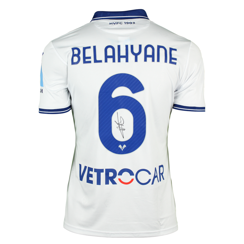 Reda Belahyane Hellas Verona FC shirt