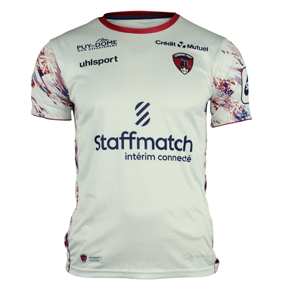 Bilal Boutobba Clermont Foot 63 shirt