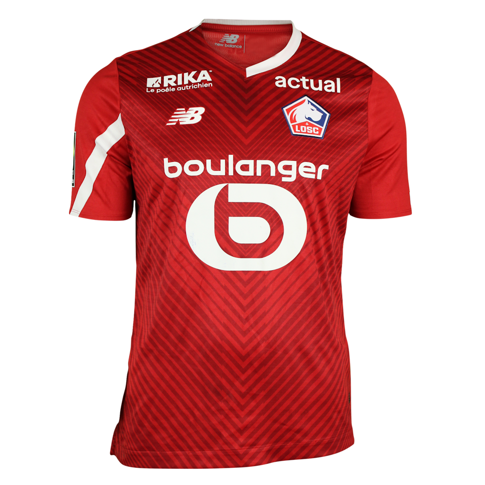 LOSC Lille 팀의 Jonathan David 셔츠