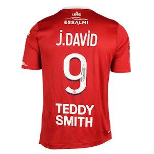 LOSC Lille 팀의 Jonathan David 셔츠