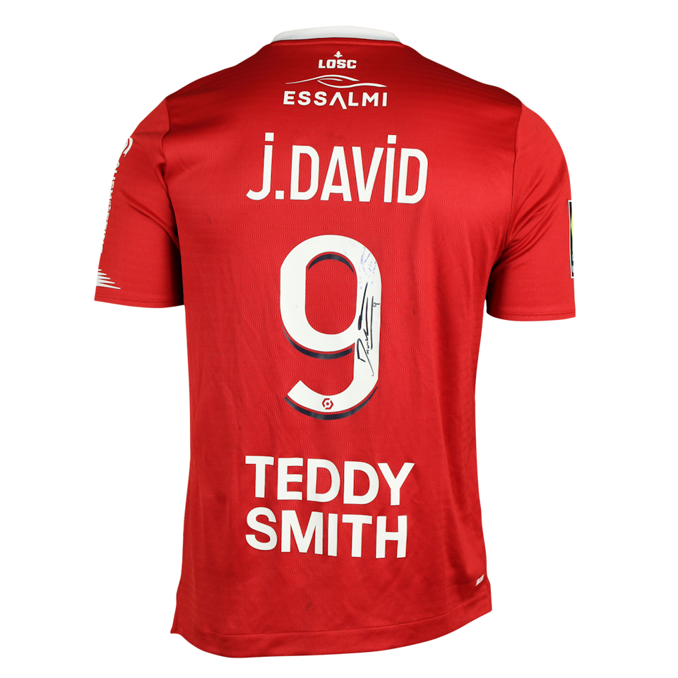 LOSC Lille 팀의 Jonathan David 셔츠