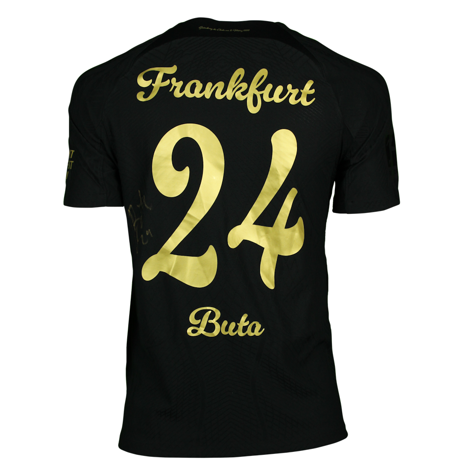 Aurélio Buta Eintracht Frankfurt shirt