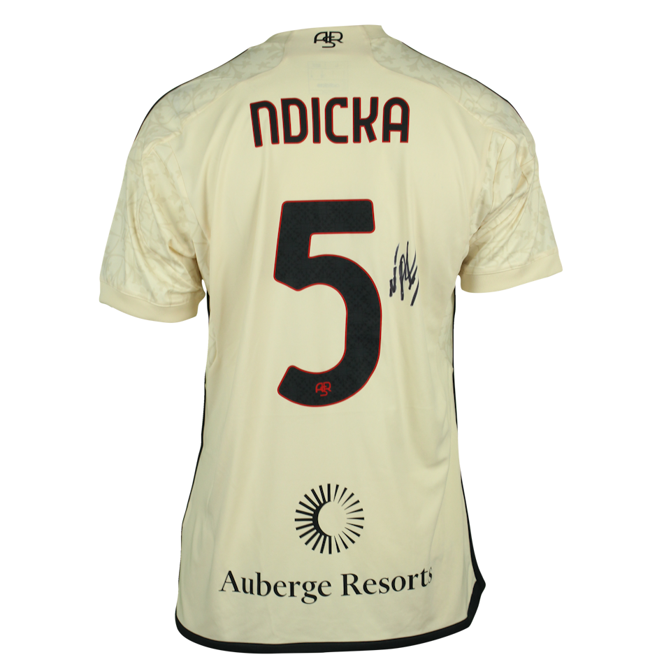 Obite Evan N'Dicka AS Roma shirt