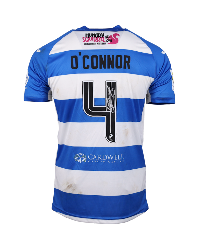 Darragh O'Connor Greenock Morton shirt