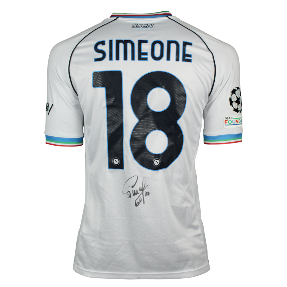 Napoli 팀의 Giovanni Simeone 셔츠