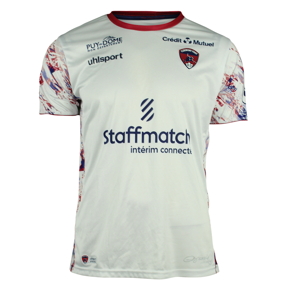 Maximiliano Caufriez Clermont Foot 63 shirt
