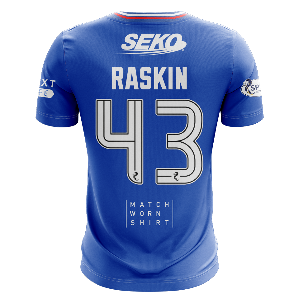 Nicolas Raskin Rangers shirt
