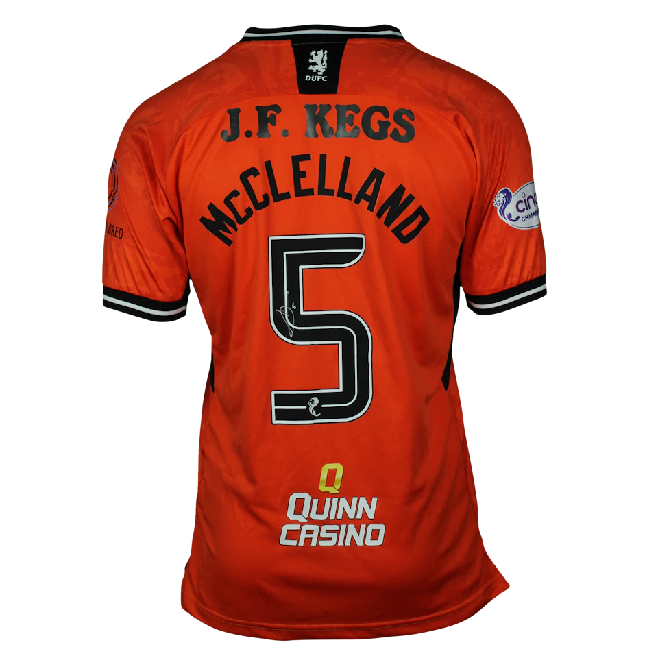 来自Dundee United的Sam McClelland球衣