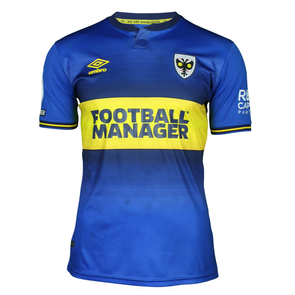 Josh Neufville AFC Wimbledon jersey