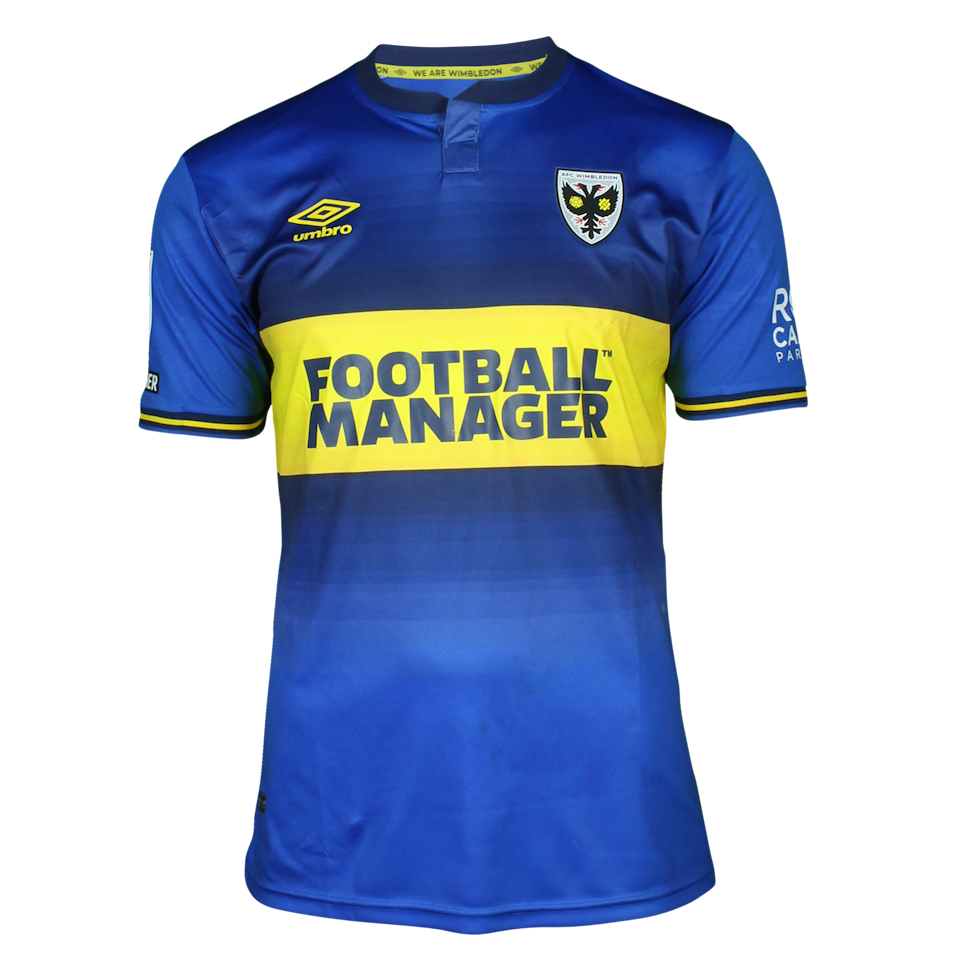 James Ball AFC Wimbledon shirt