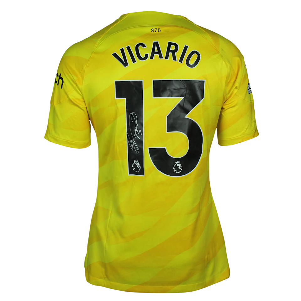 来自Tottenham Hotspur的Guglielmo Vicario球衣
