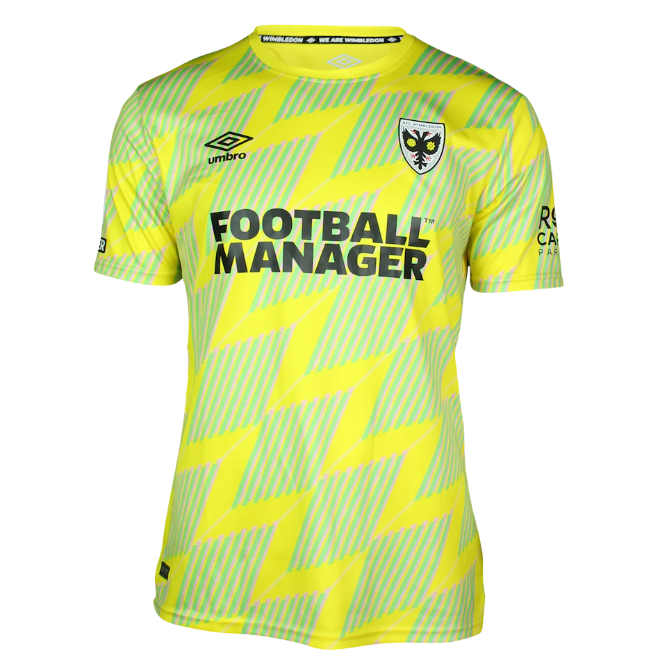 Shirt van Nik Tzanev AFC Wimbledon