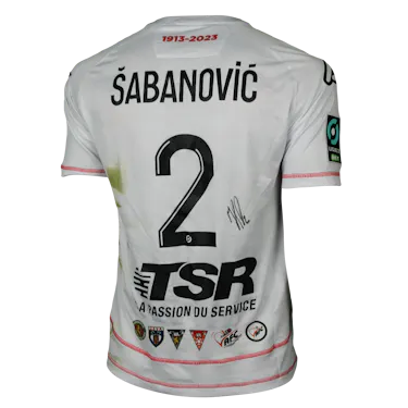 Halid Šabanović Valenciennes FC camisa.