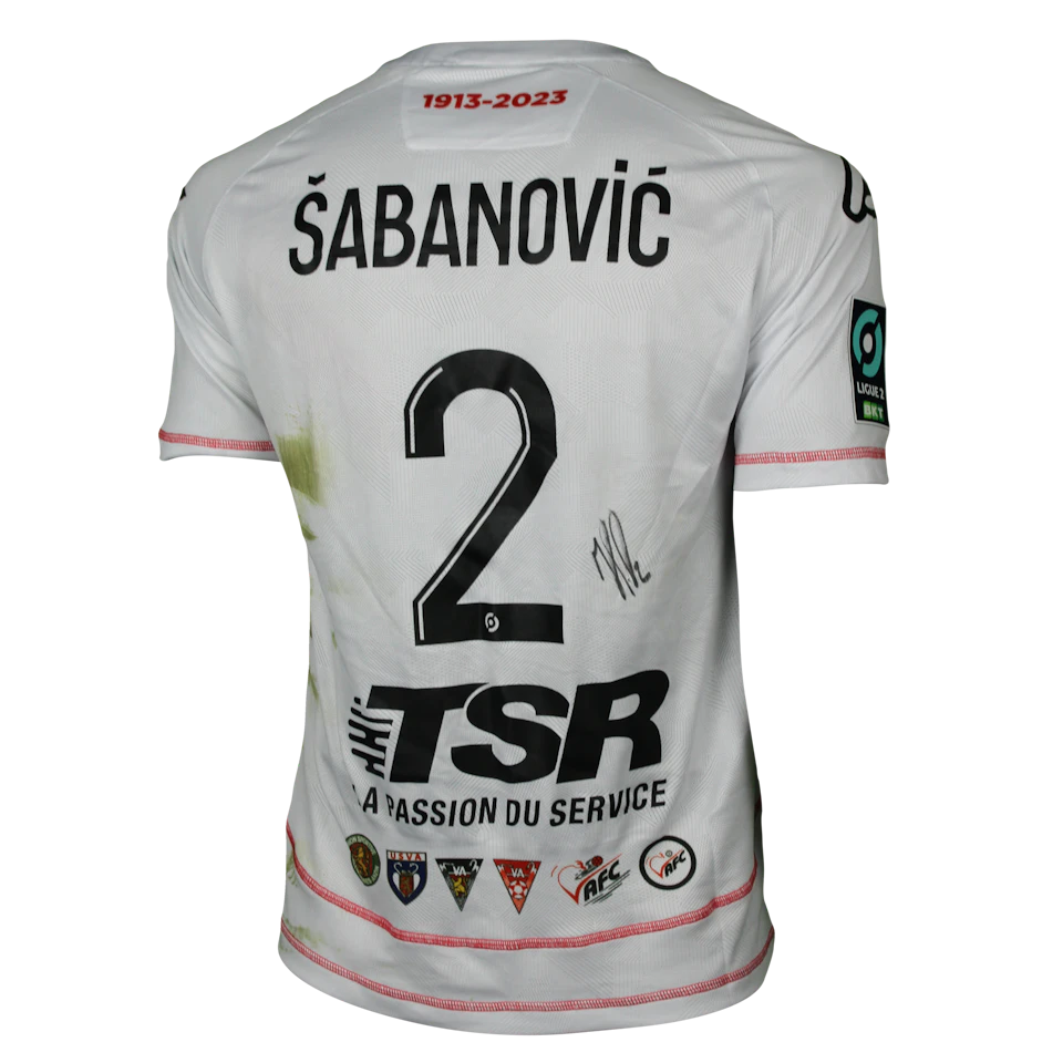 Halid Šabanović Valenciennes FC camisa.
