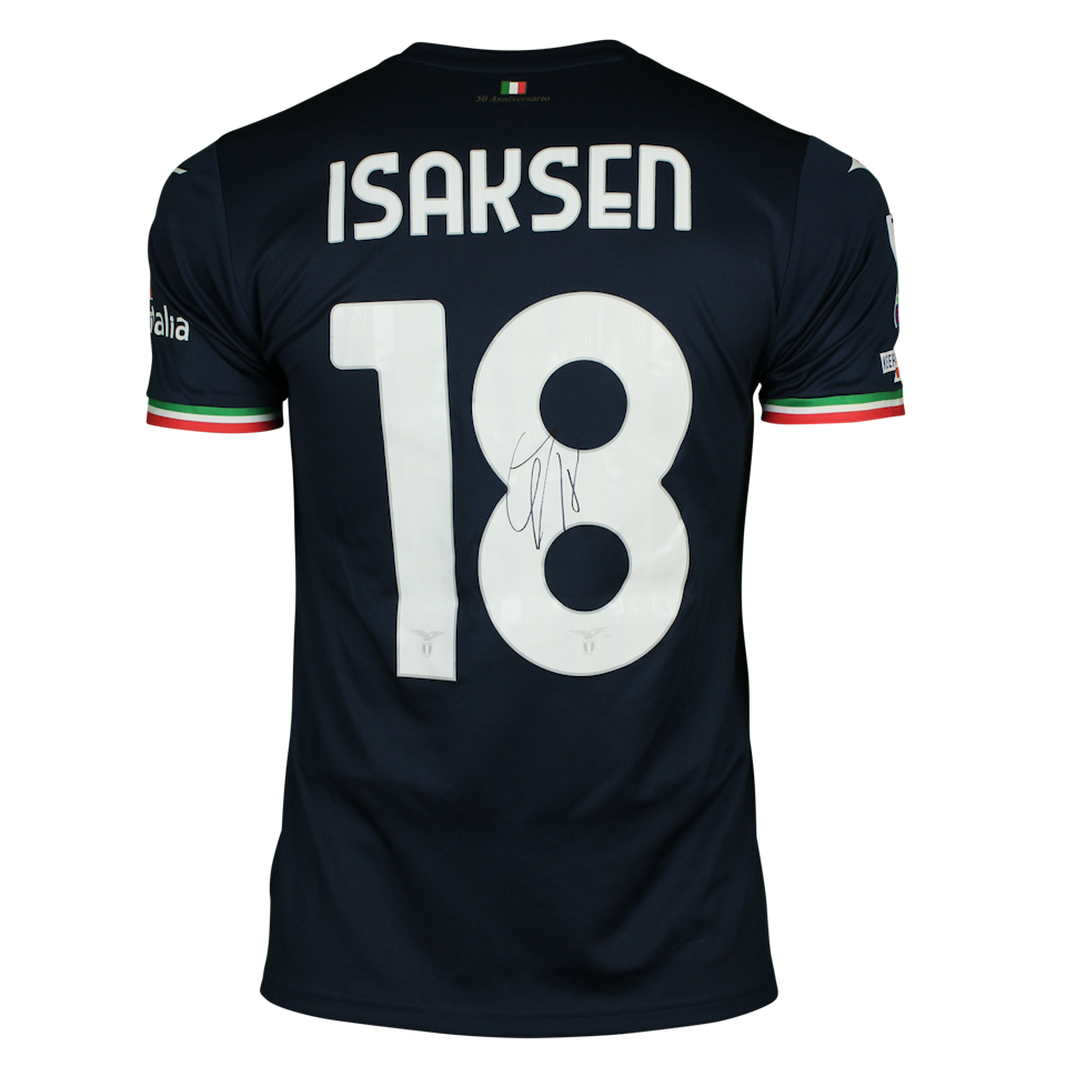 Gustav Isaksen Lazio shirt