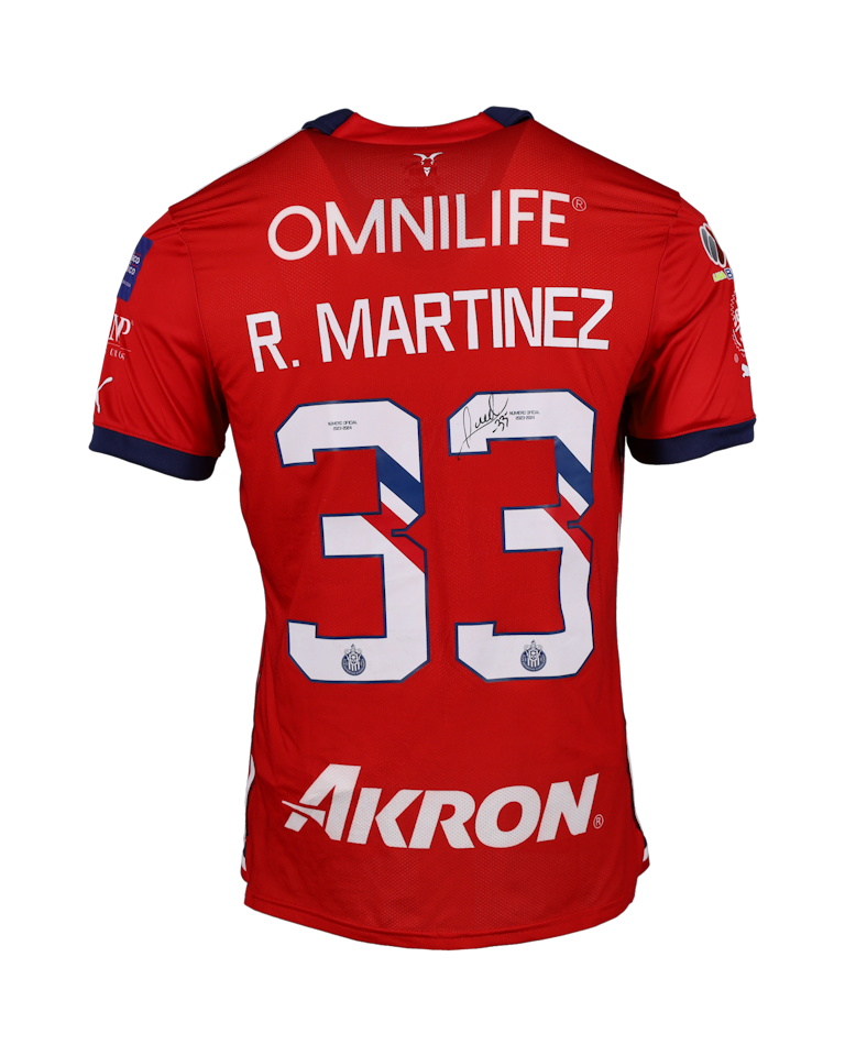 Raúl Alejandro Martínez Ruiz Chivas Guadalajara shirt