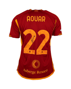 Houssem Aouar AS Roma shirt