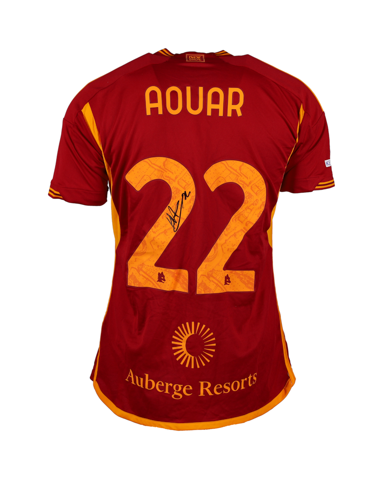 Houssem Aouar AS Roma shirt