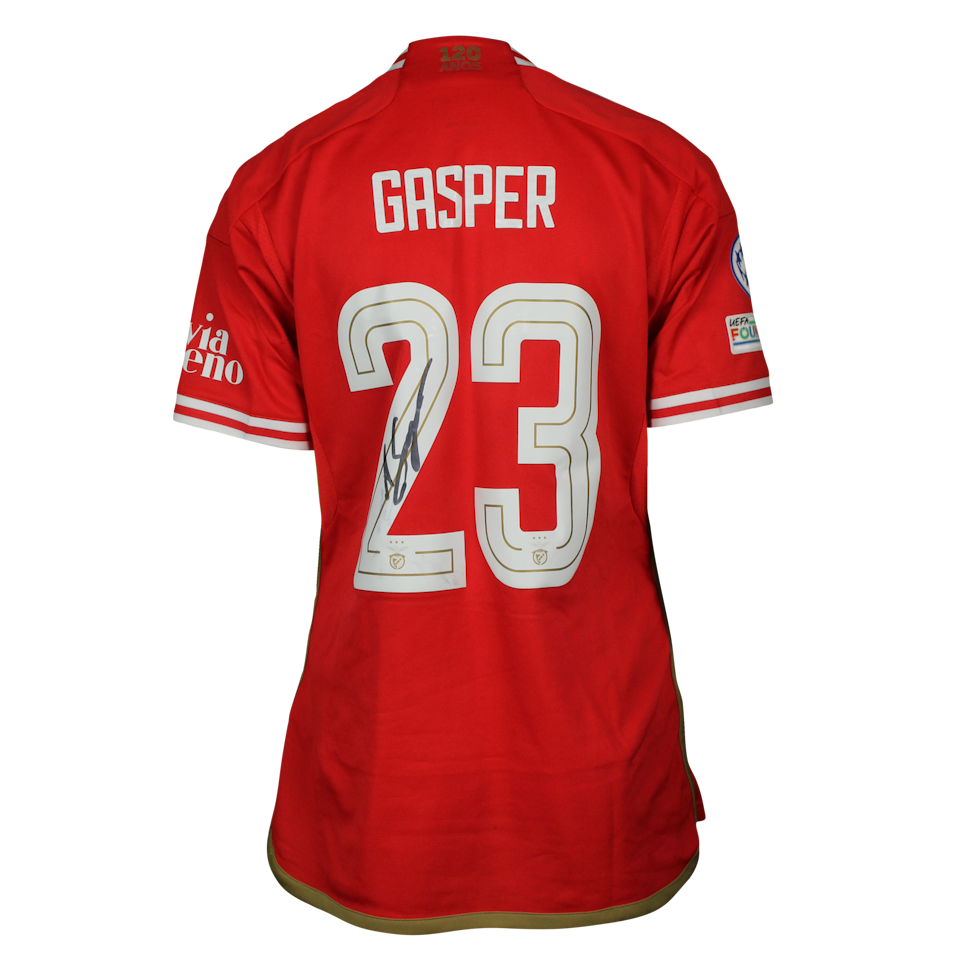 SL Benfica W 팀의 Anna Gasper 셔츠