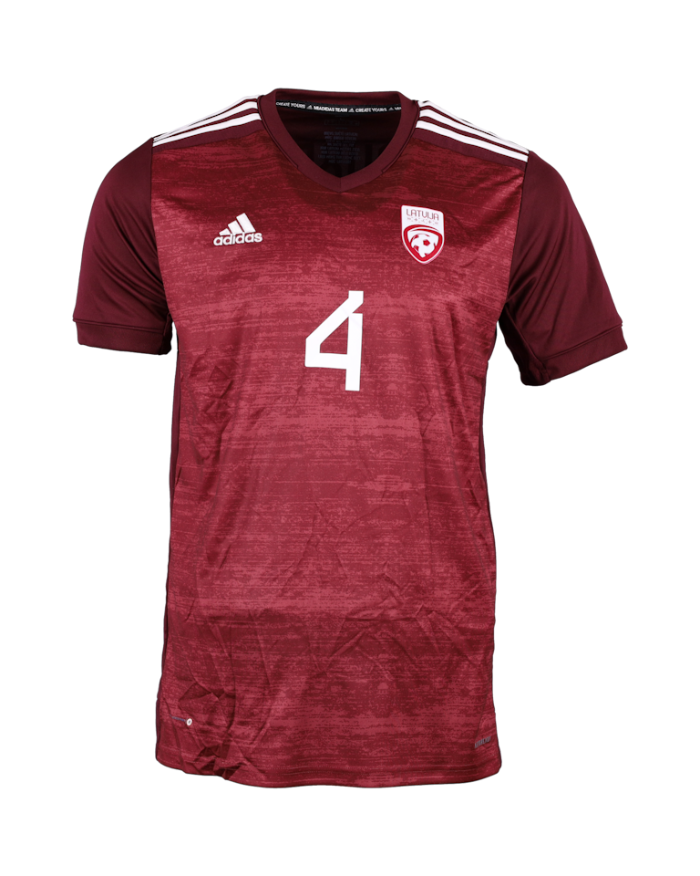 Kaspars Dubra Latvia jersey
