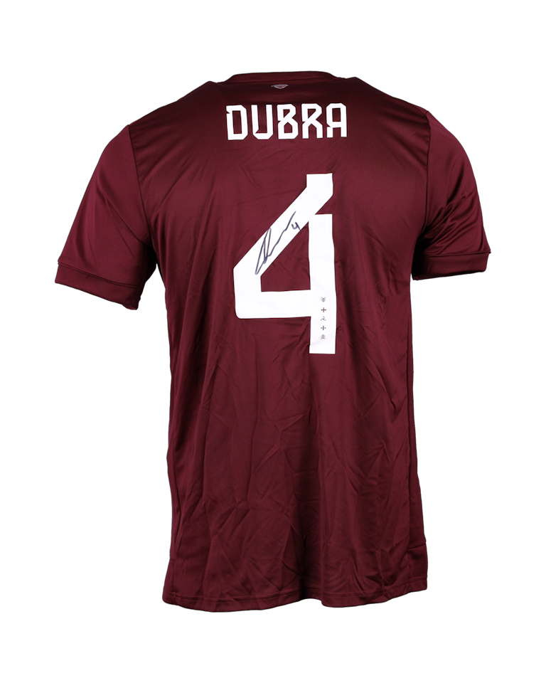 Kaspars Dubra Latvia jersey