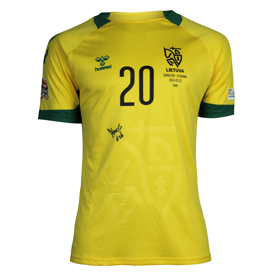 Armandas Kučys Lithuania shirt