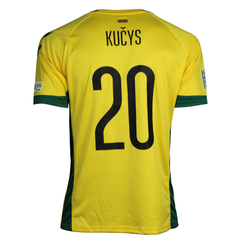 Armandas Kučys Lithuania shirt