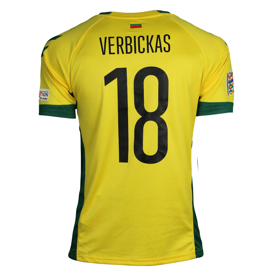Maillot de Ovidijus Verbickas (Lithuania)