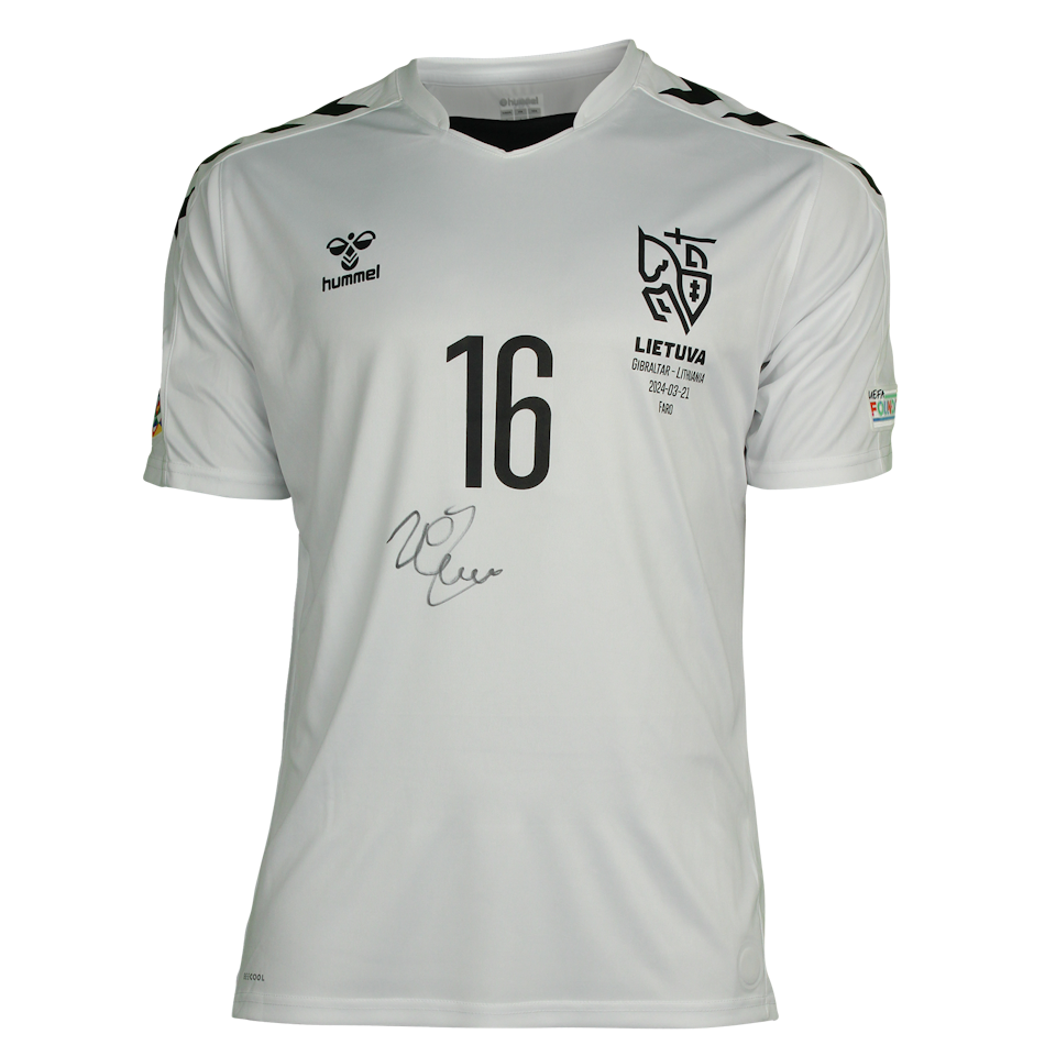 Vytautas Černiauskas Lithuania shirt