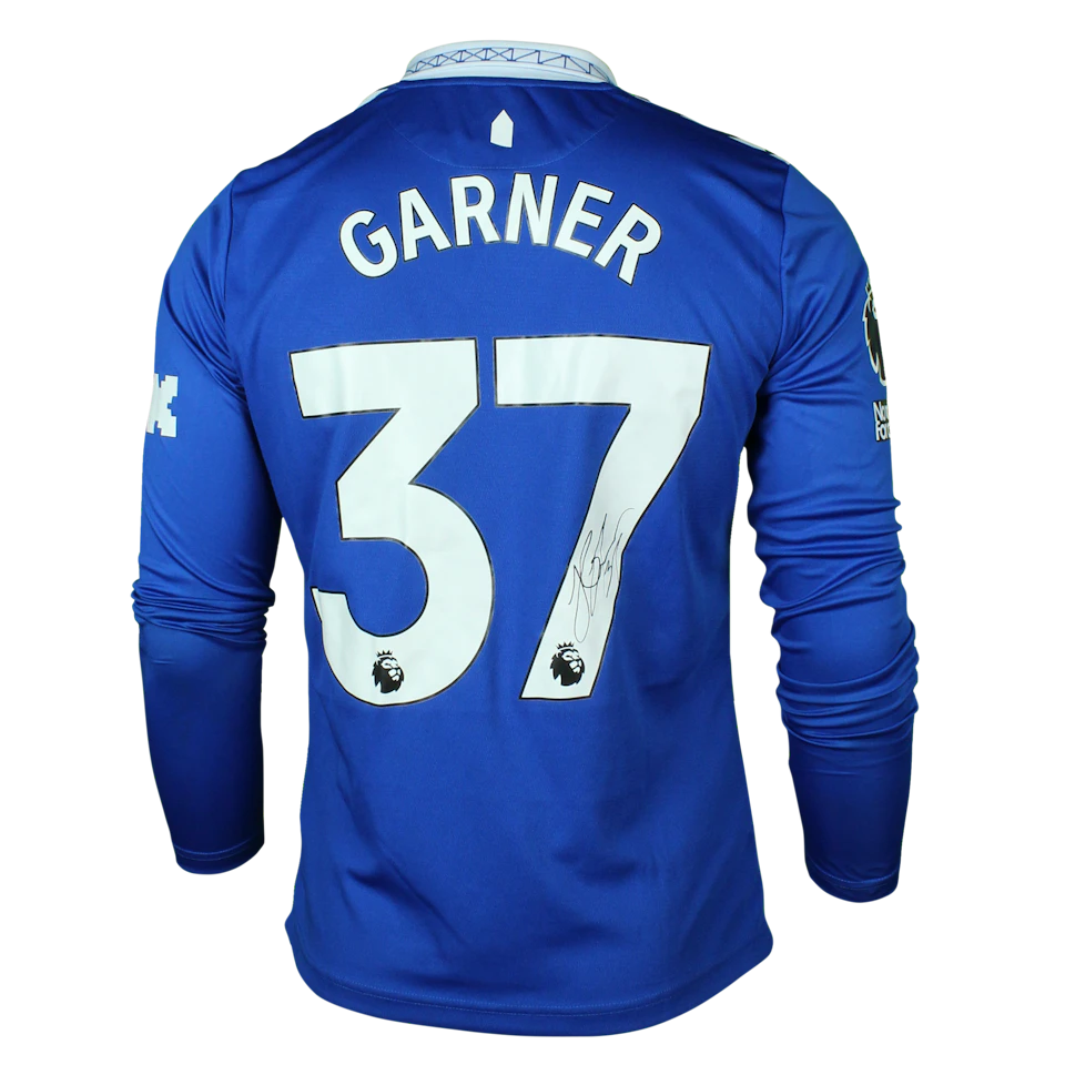 Everton 팀의 James Garner 셔츠