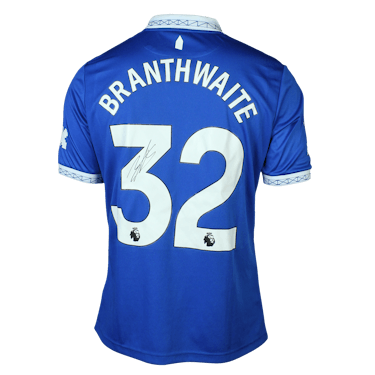 直筆サイン付きエバートン　Everton キャルバートルーウィン　ユニフォーム