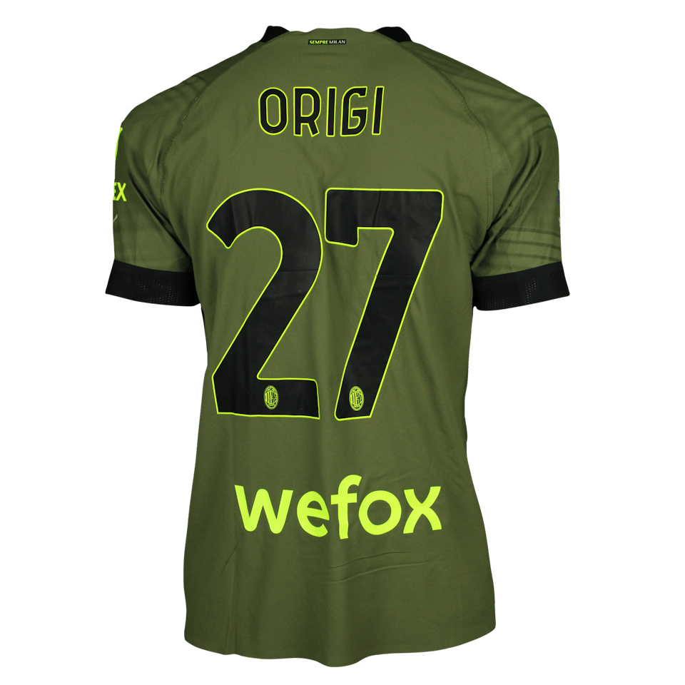 Divock Origi MatchWornShirt