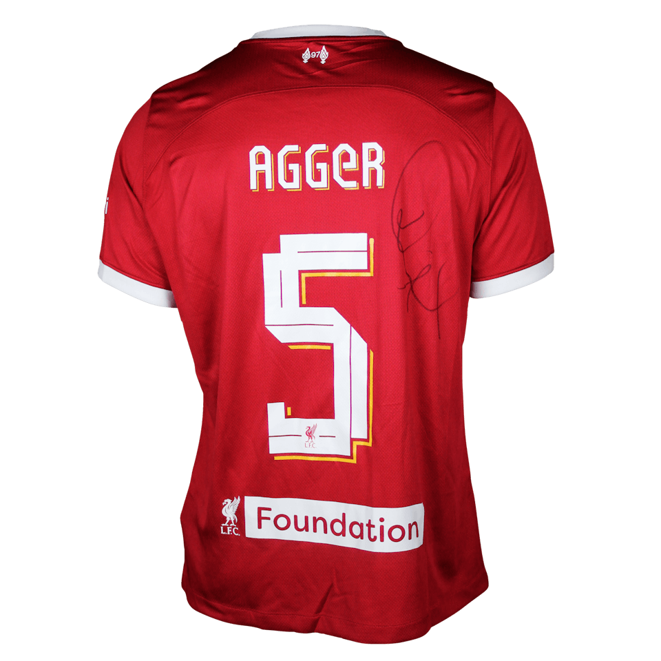 Daniel Agger MatchWornShirt