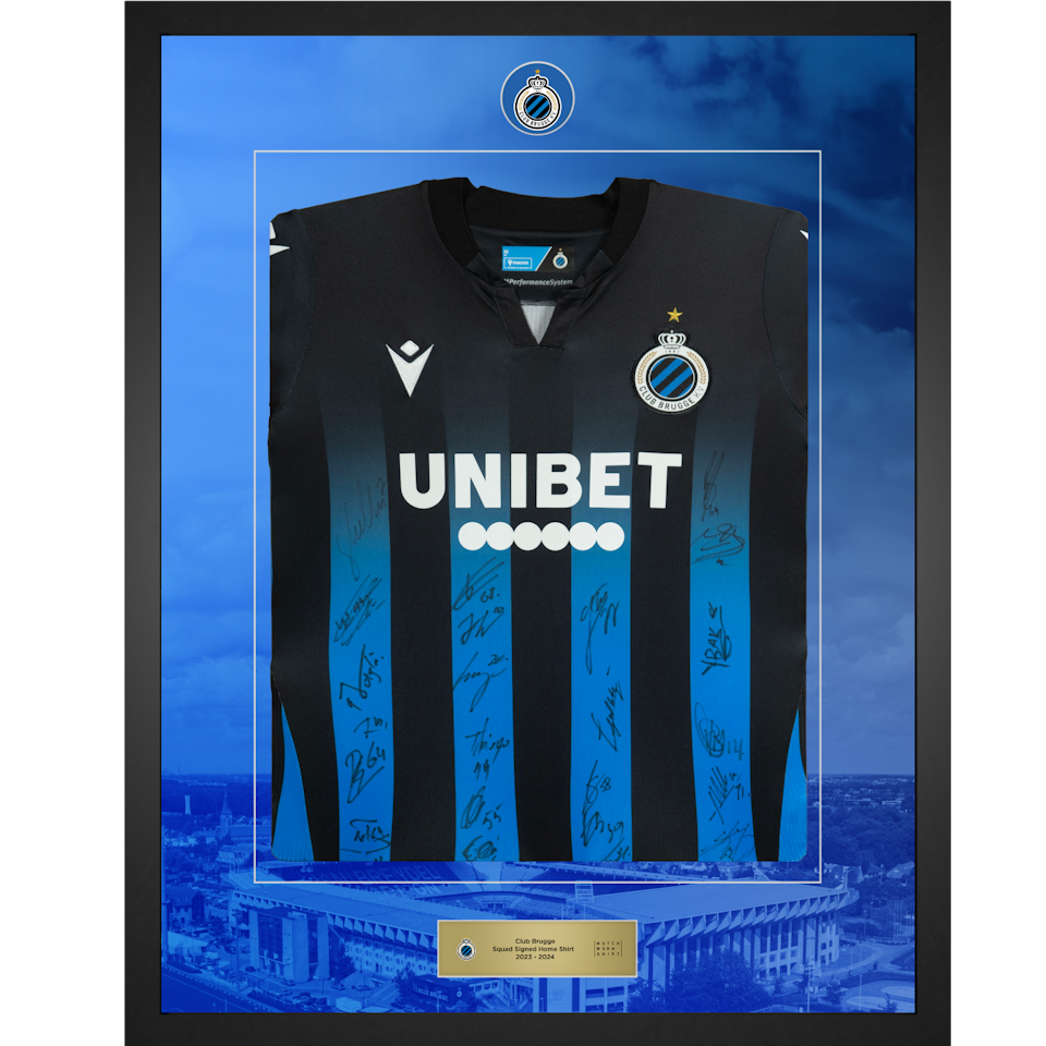 Limited Edition Framed Squad Signed Shirt 