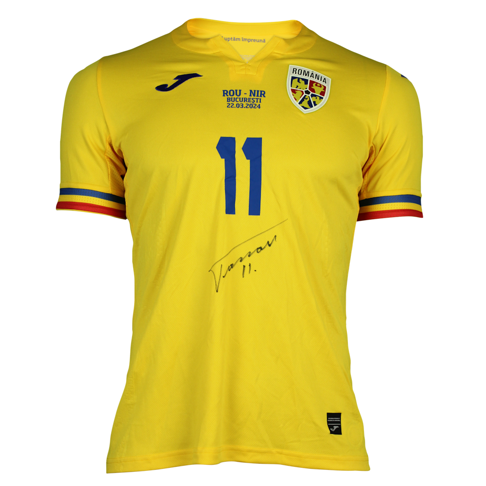 Florin Tănase Romania shirt
