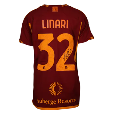 来自AS Roma Women的Elena Linari球衣