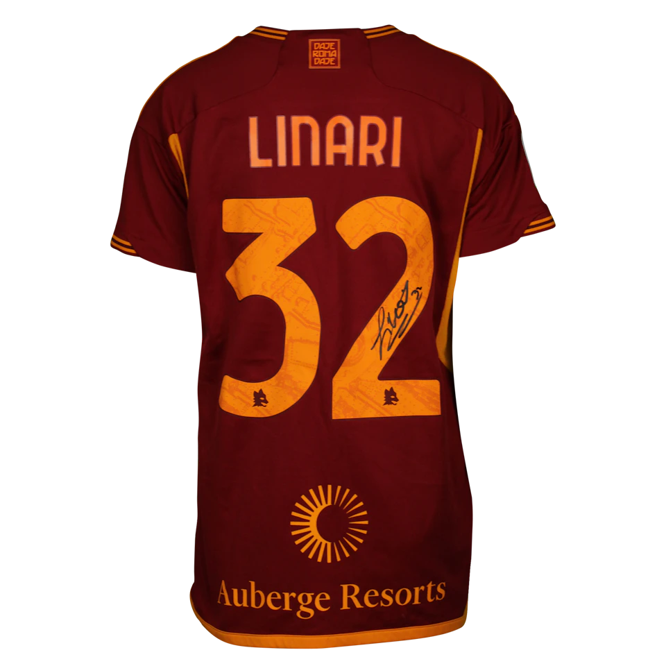 来自AS Roma Women的Elena Linari球衣