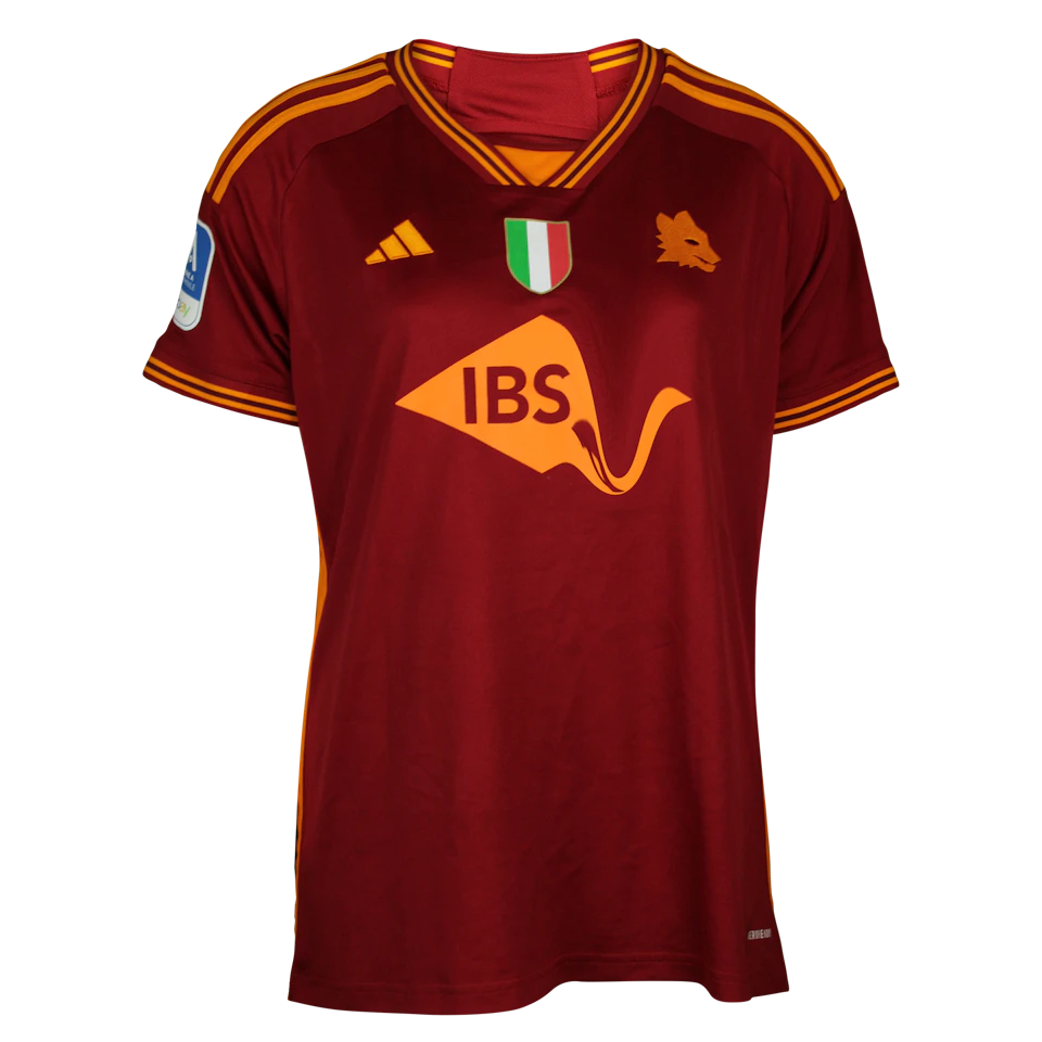 来自AS Roma Women的Elena Linari球衣