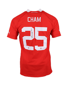 Muhammed Cham Saracevic Austria shirt
