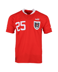 Muhammed Cham Saracevic Austria shirt