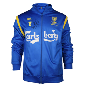 1988 FA Cup Replica Walkout Jacket - Signed by Dave Beasant
