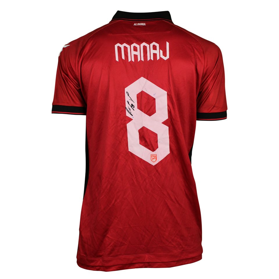 Camiseta Rey Manaj Albania