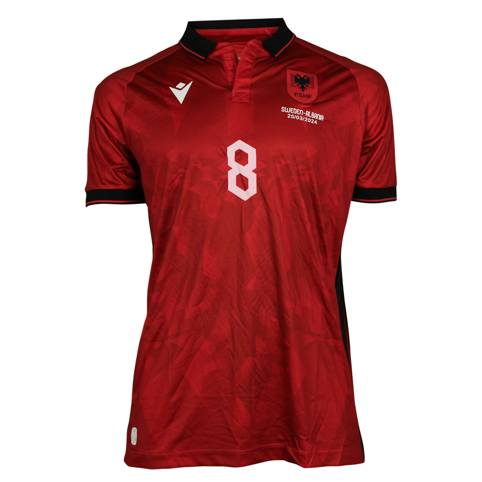 Camiseta Rey Manaj Albania
