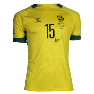 Gvidas Gineitis Lithuania jersey
