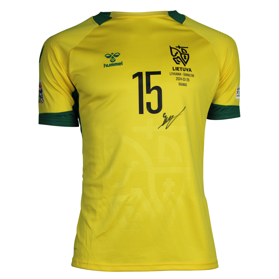 Gvidas Gineitis Lithuania jersey