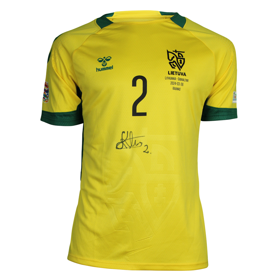 Linas Klimavičius Lithuania shirt