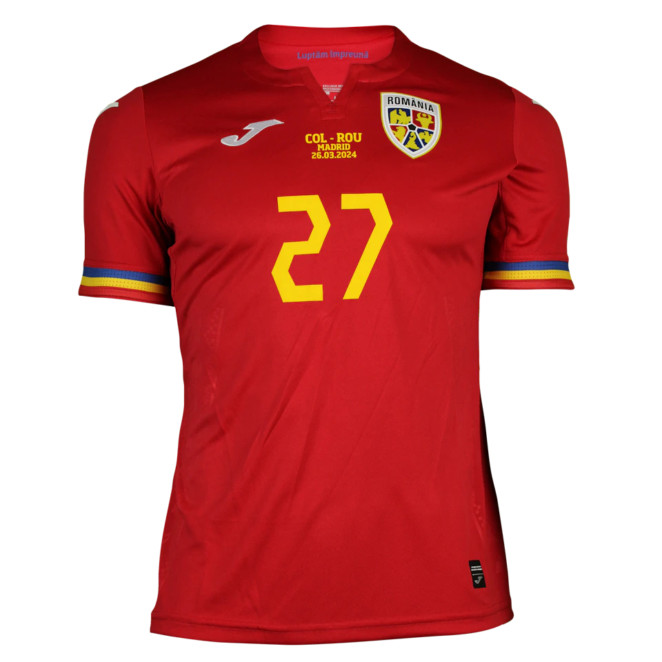 Florin Tănase Romania jersey