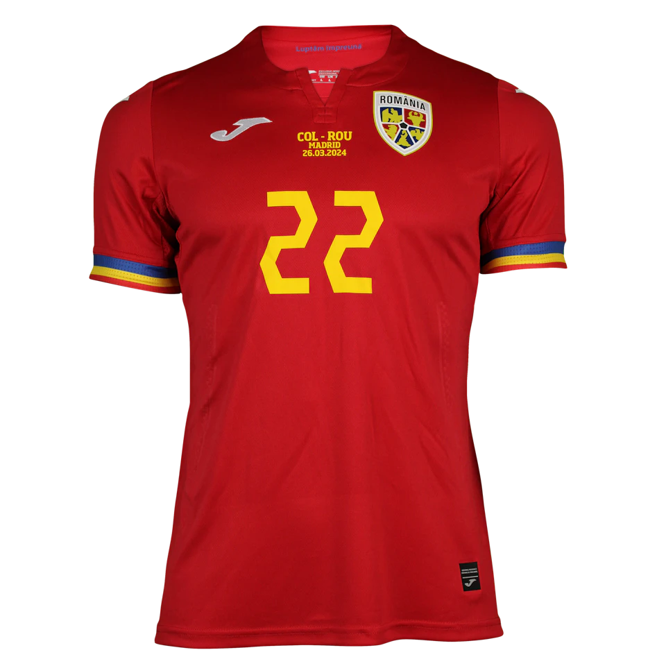 Romania-Trikot von Bogdan Racovitan