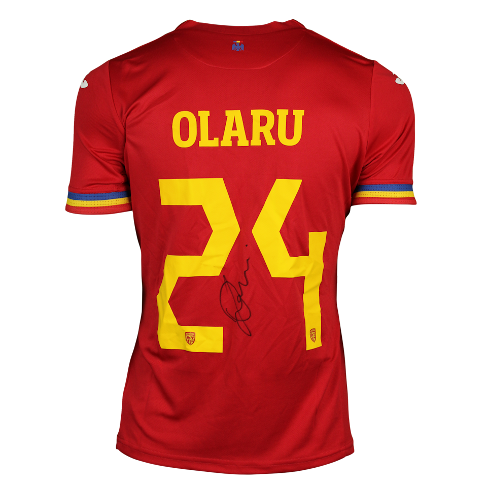 Darius Olaru Romania jersey