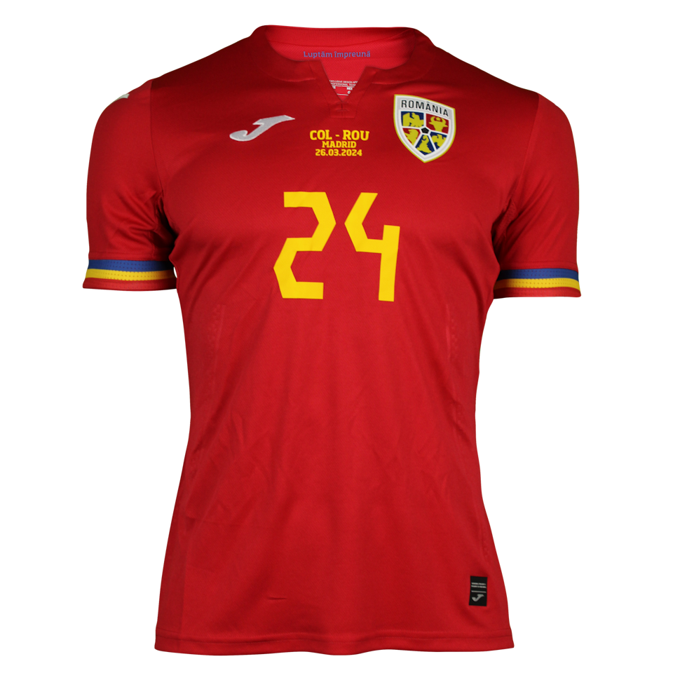 Darius Olaru Romania jersey
